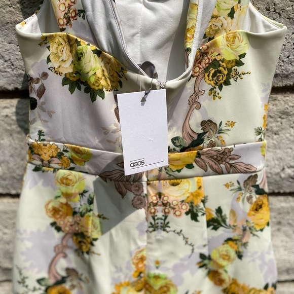 ASOS Yellow Rose Dress - Picture 3 of 5